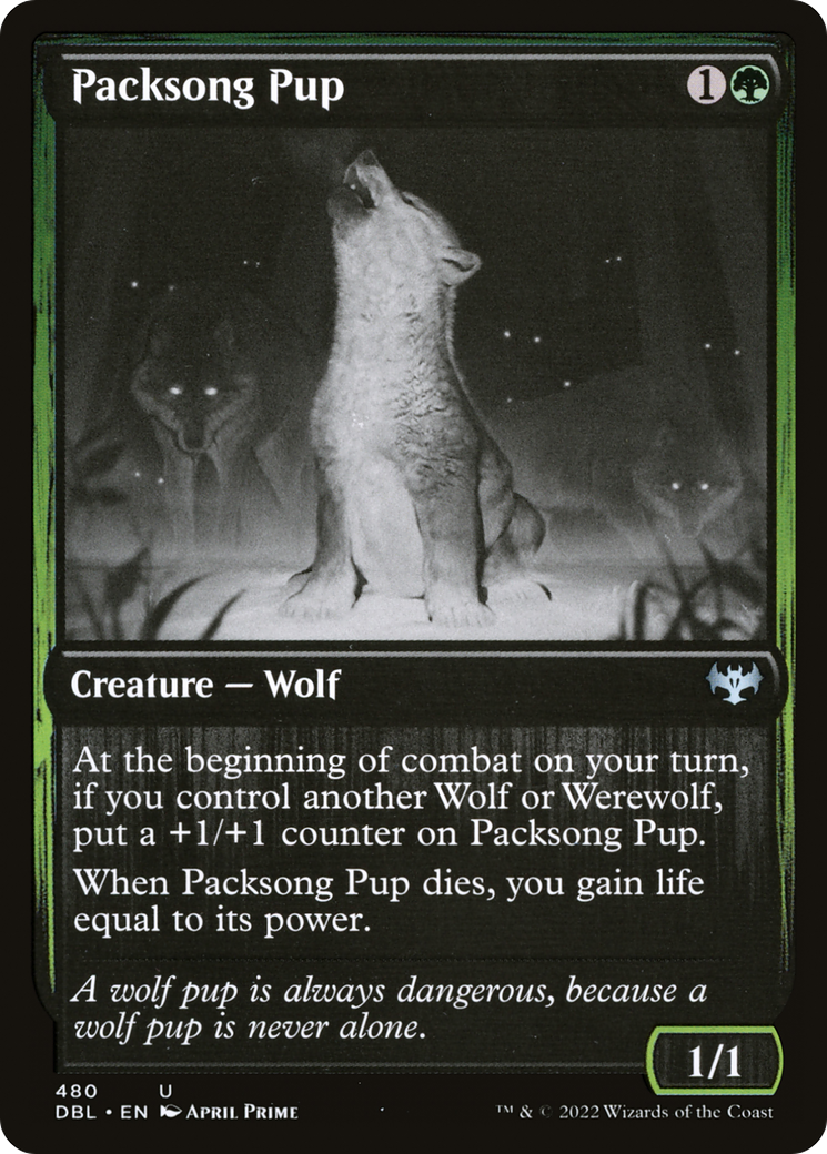 {C} Packsong Pup [Innistrad: Double Feature][DBL 480]