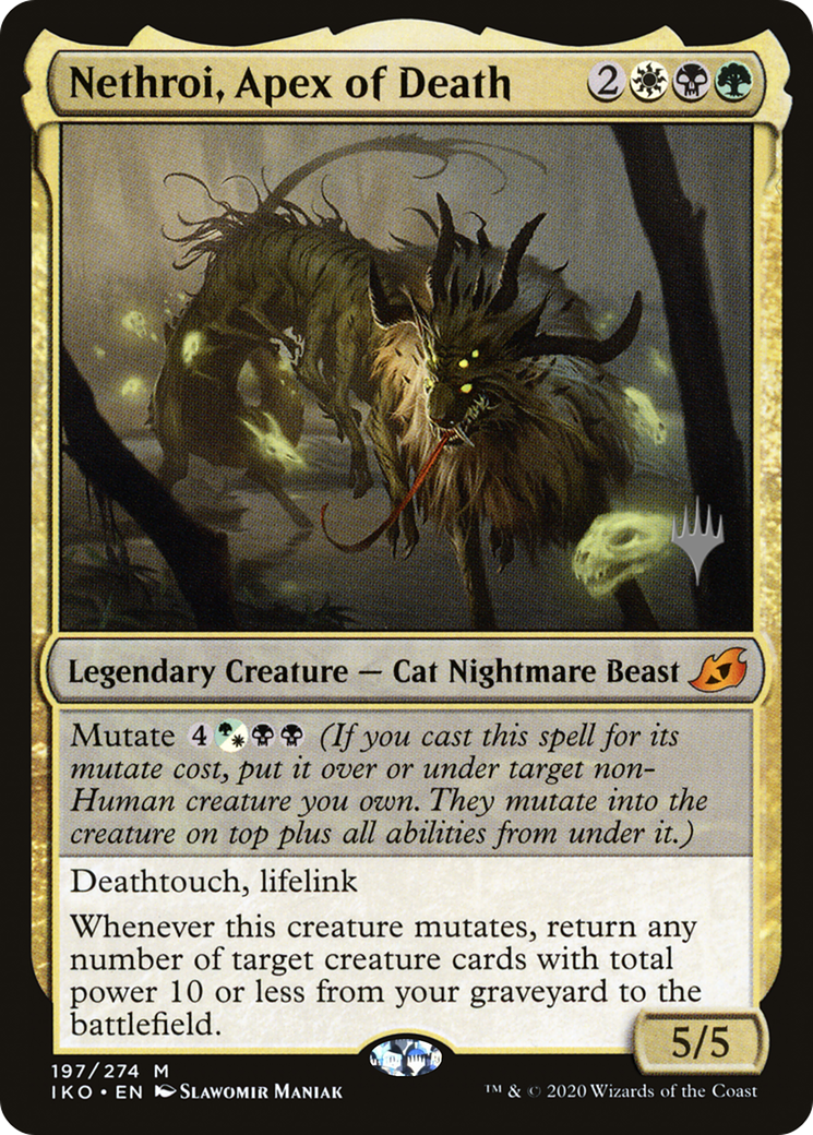 {R} Nethroi, Apex of Death (Promo Pack) [Ikoria: Lair of Behemoths Promos][PP IKO 197] - Misty Mountain Games