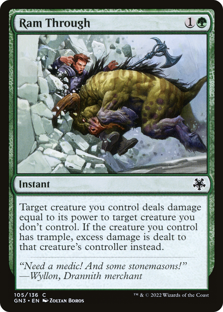 {C} Ram Through [Game Night 2022][GN3 105]