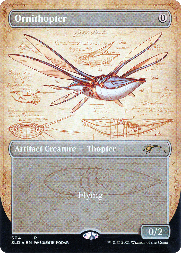 {R} Ornithopter (Blueprint) [Secret Lair Drop Promos][SLD 604]