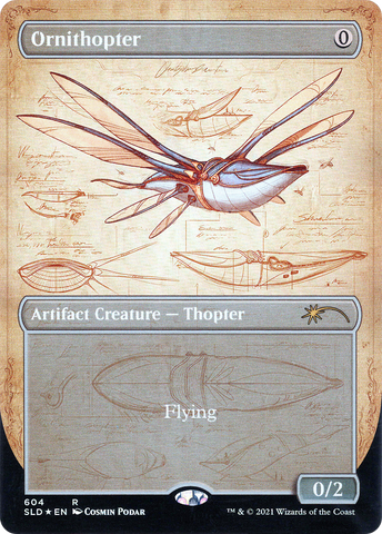 {R} Ornithopter (Blueprint) [Secret Lair Drop Promos][SLD 604]