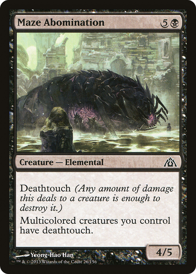 {C} Maze Abomination [Dragon's Maze][DGM 026]
