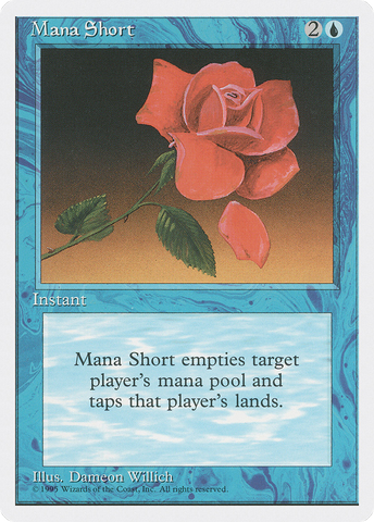 {R} Mana Short [Fourth Edition][4ED 085]