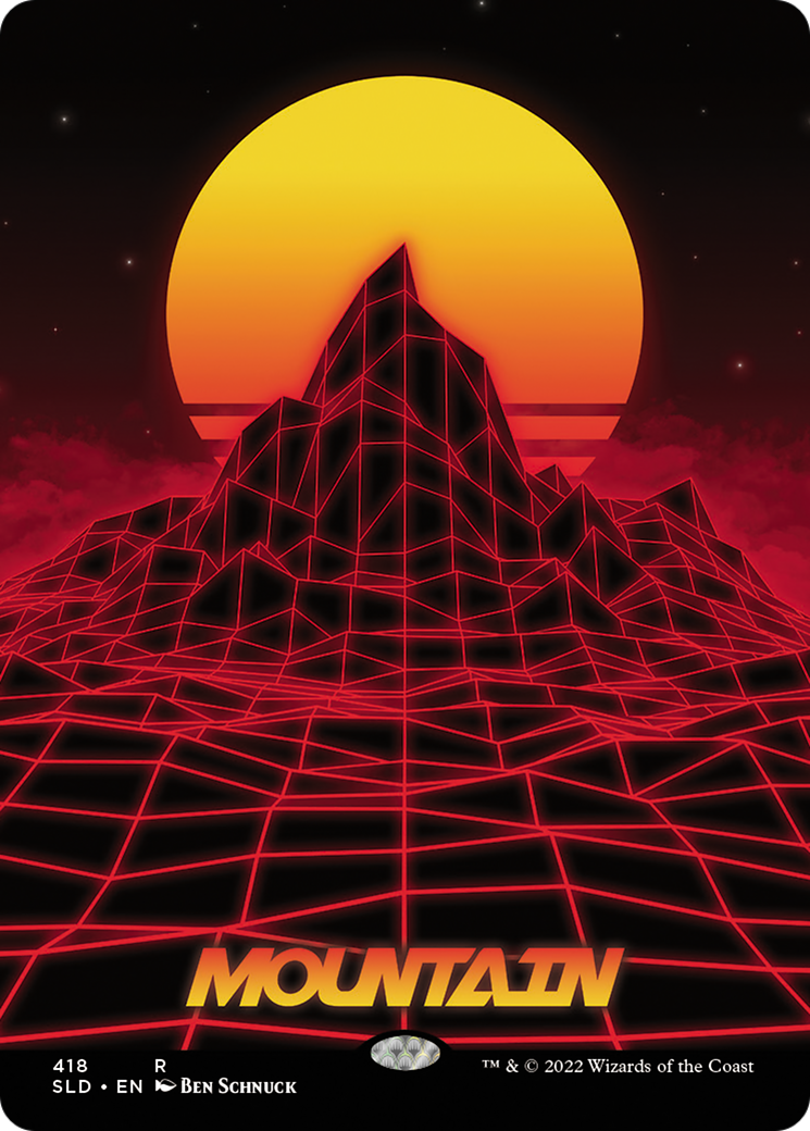 {B}[SLD 418] Mountain (418) [Secret Lair Drop Series]