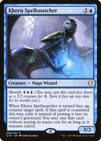 {R} Kheru Spellsnatcher [Commander 2019][C19 089]
