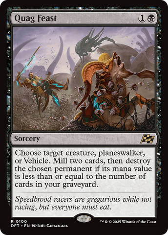 {@R} Quag Feast [Aetherdrift][DFT 100]