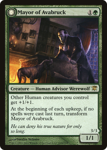{R} Mayor of Avabruck // Howlpack Alpha [Innistrad][ISD 193]