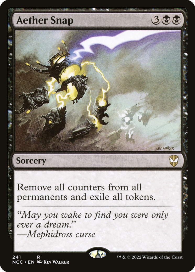 {R} Aether Snap [Streets of New Capenna Commander][NCC 241]