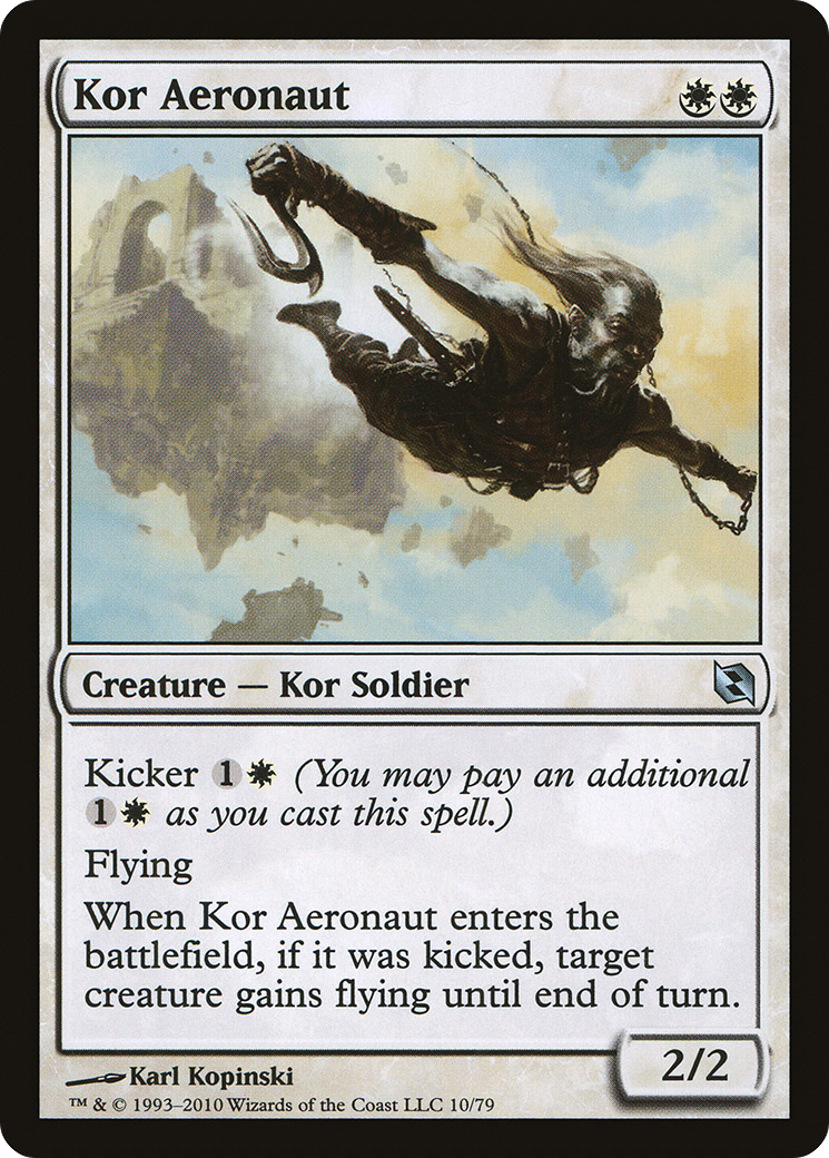 {C} Kor Aeronaut [Duel Decks: Elspeth vs. Tezzeret][DDF 010]