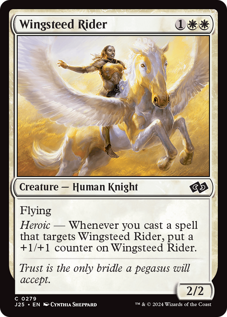 {C} Wingsteed Rider [Foundations Jumpstart][J25 279]