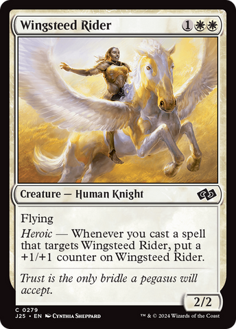 {C} Wingsteed Rider [Foundations Jumpstart][J25 279]