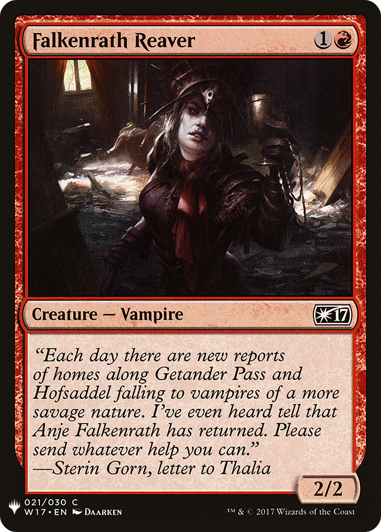 {C} Falkenrath Reaver [Mystery Booster][LS W17 021]