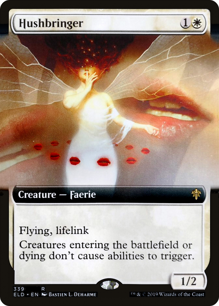 {R} Hushbringer (Extended Art) (Foil): (Extended Art) [Throne of Eldraine] [ELD 339]