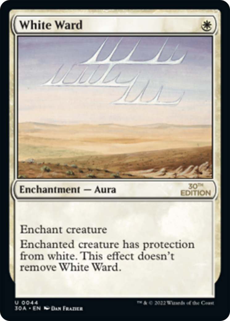 {C} White Ward [30th Anniversary Edition][30A 044]