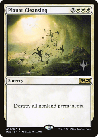 {R} Planar Cleansing (Promo Pack) [Core Set 2020 Promos][PP M20 033]