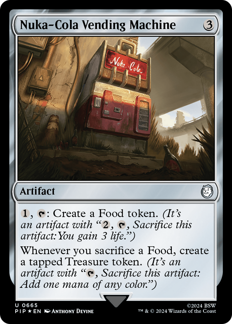 {C} Nuka-Cola Vending Machine (Surge Foil) [Fallout][PIP 665]