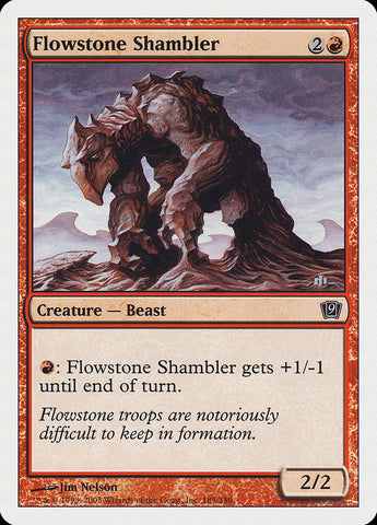 {C} Flowstone Shambler [Ninth Edition][9ED 185]