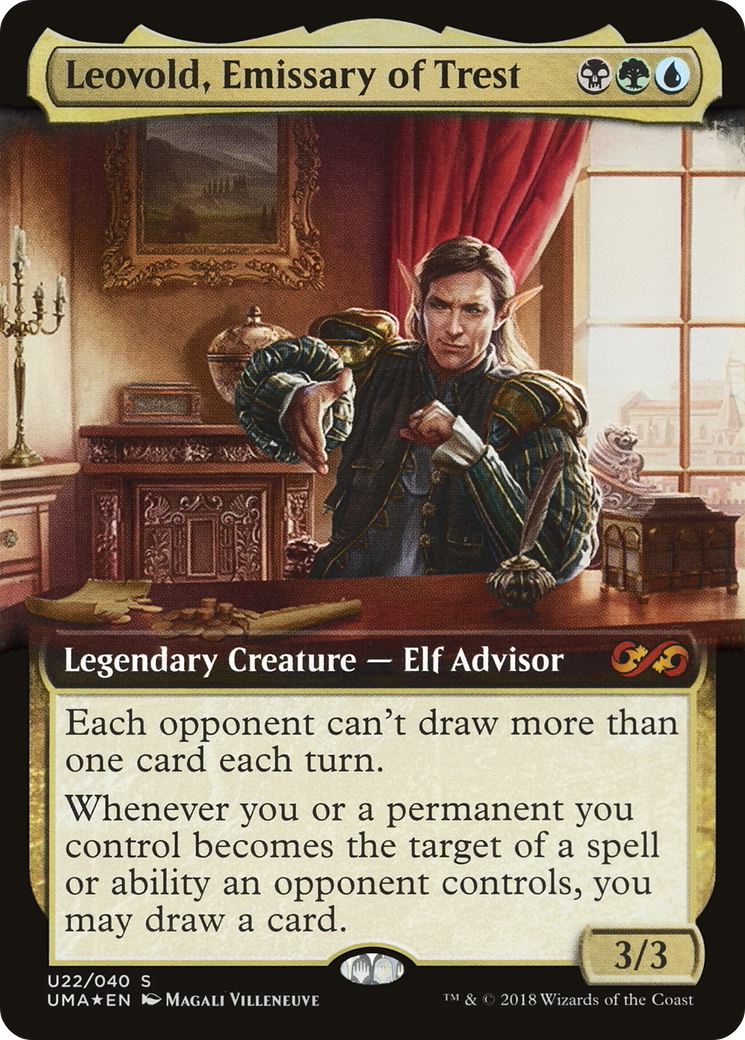 {R} Leovold, Emissary of Trest (Topper) [Ultimate Masters Box Topper][UMA U22]