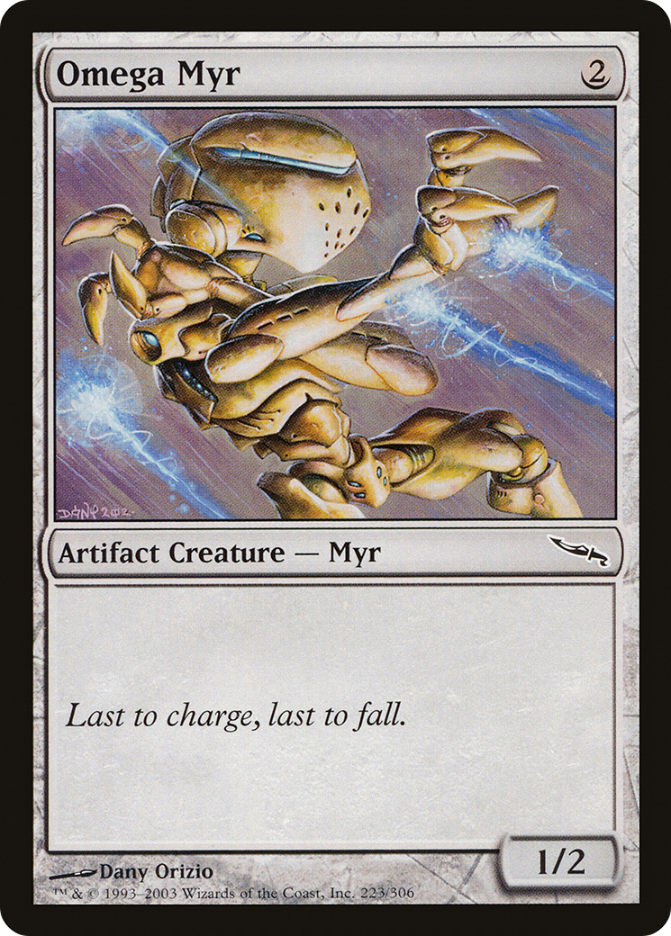 {C} Omega Myr [Mirrodin][MRD 223]