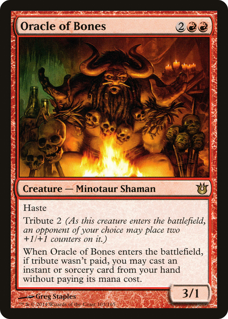 {R} Oracle of Bones [Born of the Gods][BNG 103]