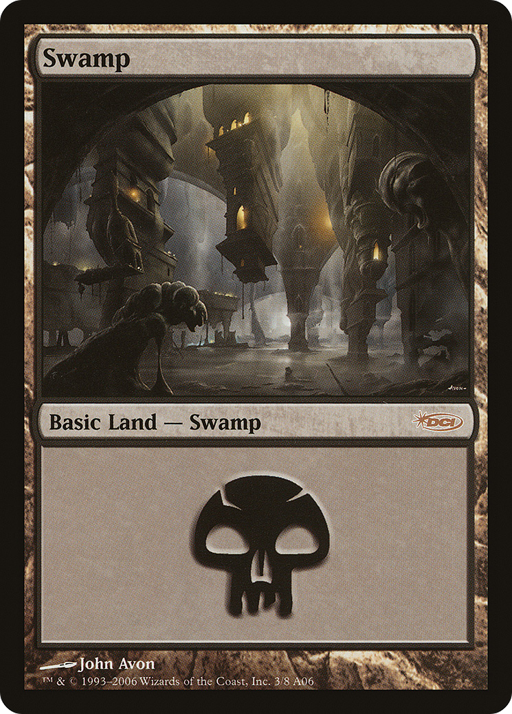 {B}[PA AL06 003] Swamp (3) [Arena League 2006]