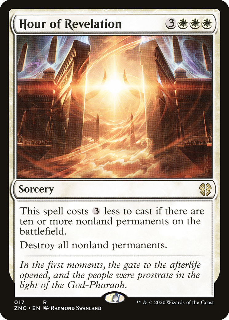 {R} Hour of Revelation [Zendikar Rising Commander][ZNC 017]