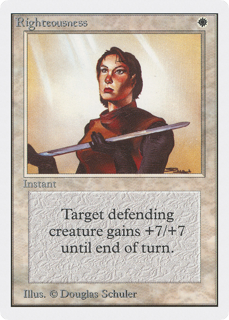 {R} Righteousness [Unlimited Edition][2ED 037]