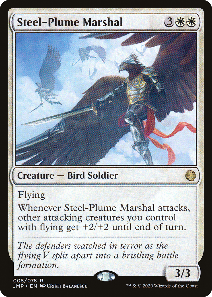 {R} Steel-Plume Marshal [Jumpstart][JMP 005]