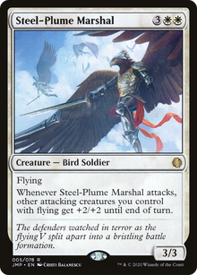 {R} Steel-Plume Marshal [Jumpstart][JMP 005]