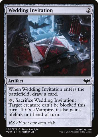 {C} Wedding Invitation [Innistrad: Crimson Vow][VOW 260]