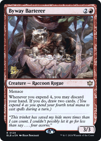 {@R} Byway Barterer [Bloomburrow Prerelease Promos][PR BLB 129]