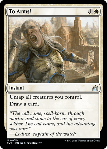 {C} To Arms! [Ravnica Remastered][RVR 030]