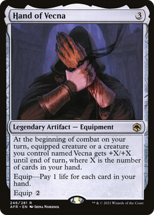 {R} Hand of Vecna [Dungeons & Dragons: Adventures in the Forgotten Realms][AFR 246]