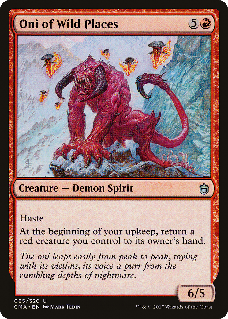 {C} Oni of Wild Places [Commander Anthology][CMA 085]
