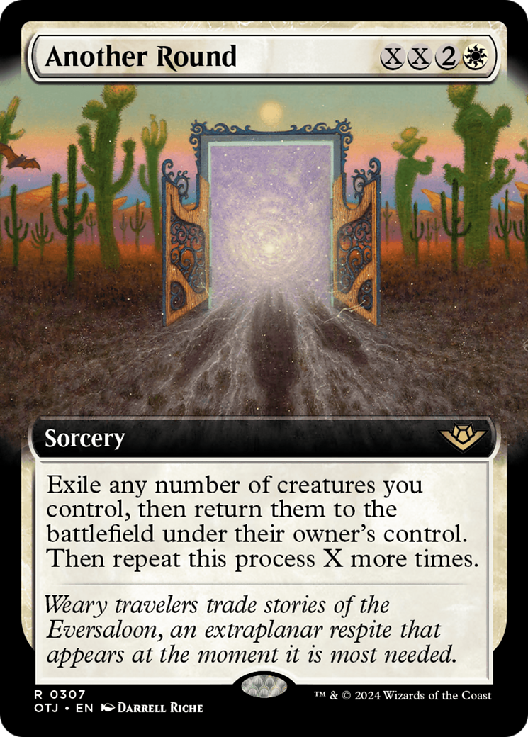 {@R} Another Round (Extended Art) [Outlaws of Thunder Junction][OTJ 307]