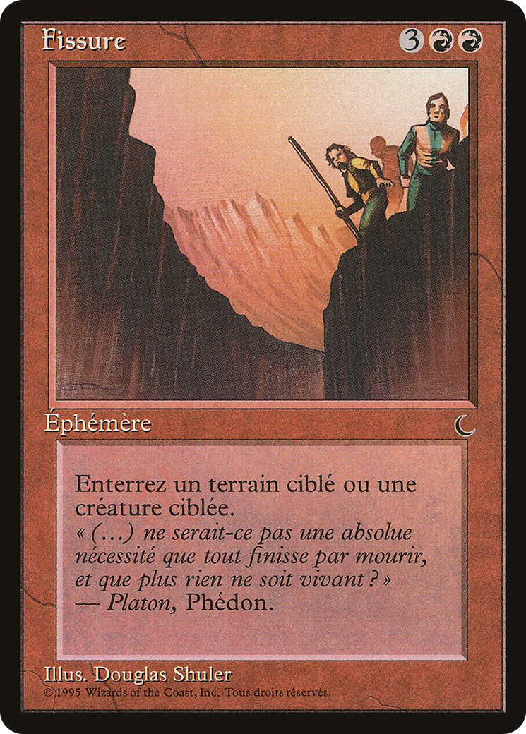 {C} Fissure (French) [Renaissance][REN 085]