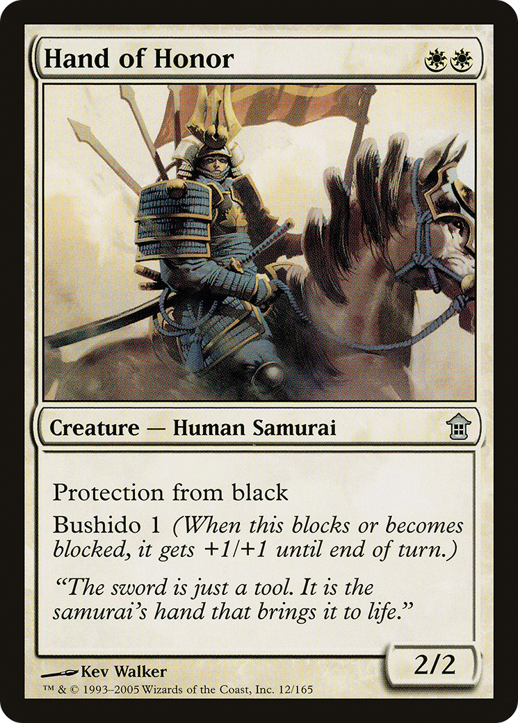 {C} Hand of Honor [Saviors of Kamigawa][SOK 012]