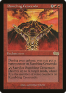 {R} Rumbling Crescendo [Urza's Saga][USG 210]