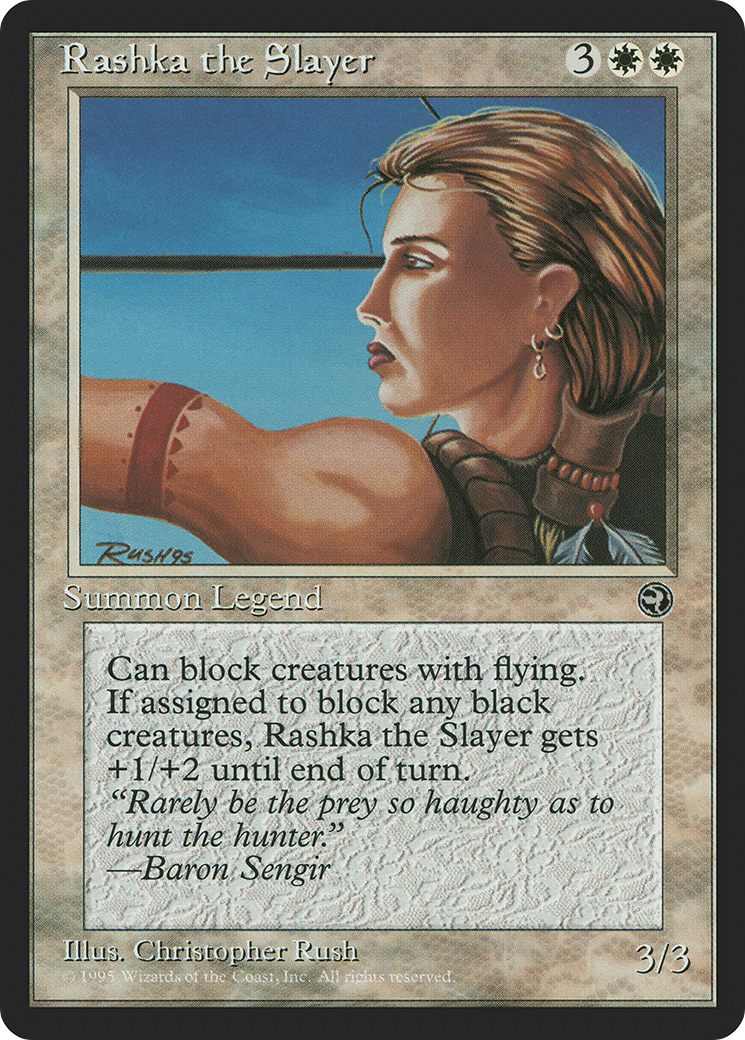 {C} Rashka the Slayer [Homelands][HML 012]