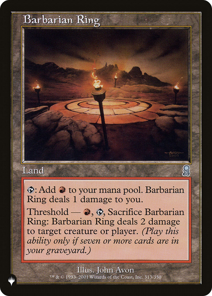 Barbarian Ring [LIST ODY-313]