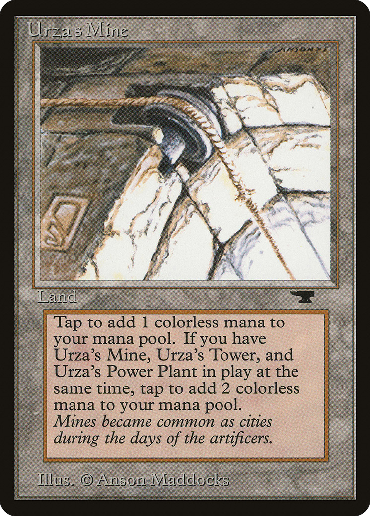 {C} Urza's Mine (Pulley Embedded in Stone) [Antiquities][ATQ 83A] - Misty Mountain Games