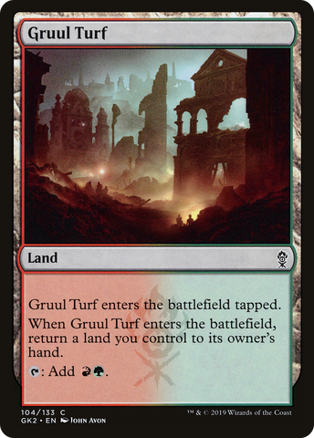 {C} Gruul Turf [Ravnica Allegiance Guild Kit][GK2 104]