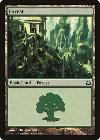 {B}[RTR 274] Forest (274) [Return to Ravnica]