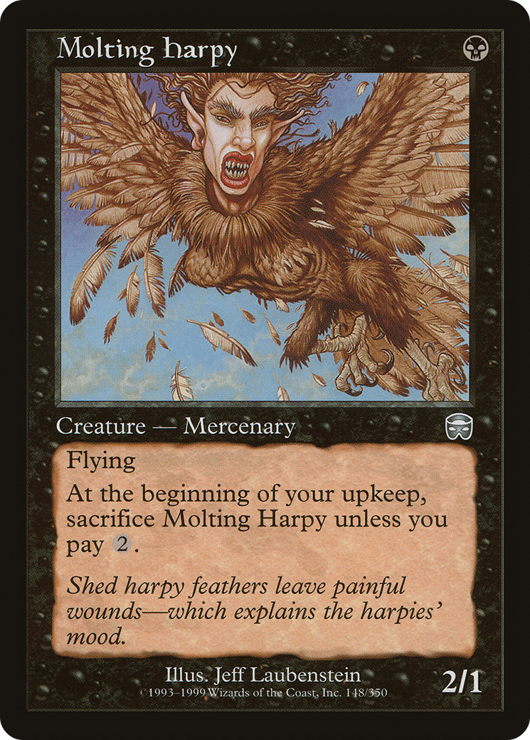 {C} Molting Harpy [Mercadian Masques][MMQ 148]