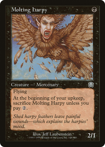 {C} Molting Harpy [Mercadian Masques][MMQ 148]