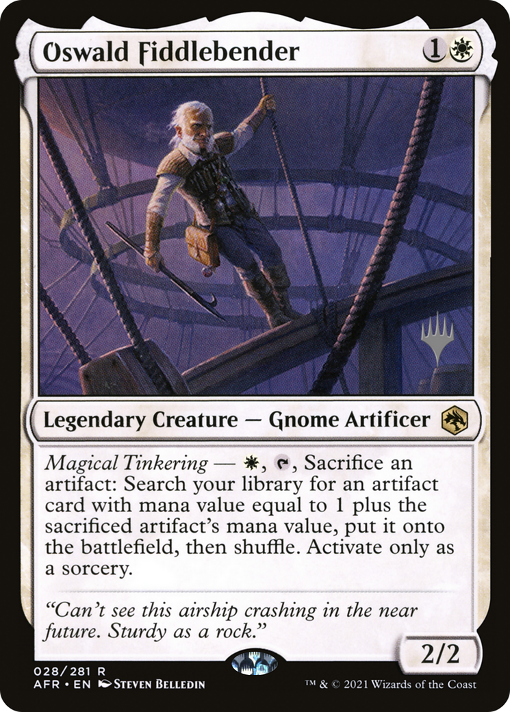 {R} Oswald Fiddlebender (Promo Pack) [Dungeons & Dragons: Adventures in the Forgotten Realms Promos][PP AFR 028]