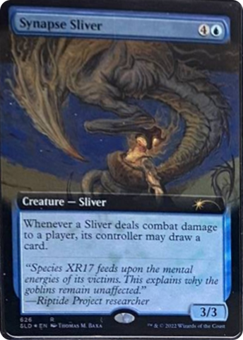 {R} Synapse Sliver (Extended Art) [Secret Lair Drop Series][SLD 626]