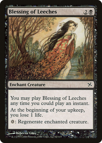 {C} Blessing of Leeches [Betrayers of Kamigawa][BOK 062]