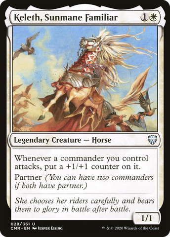 {C} Keleth, Sunmane Familiar [Commander Legends][CMR 028]