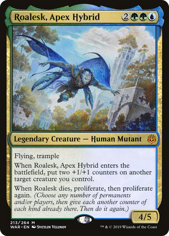 {R} Roalesk, Apex Hybrid [War of the Spark][WAR 213]